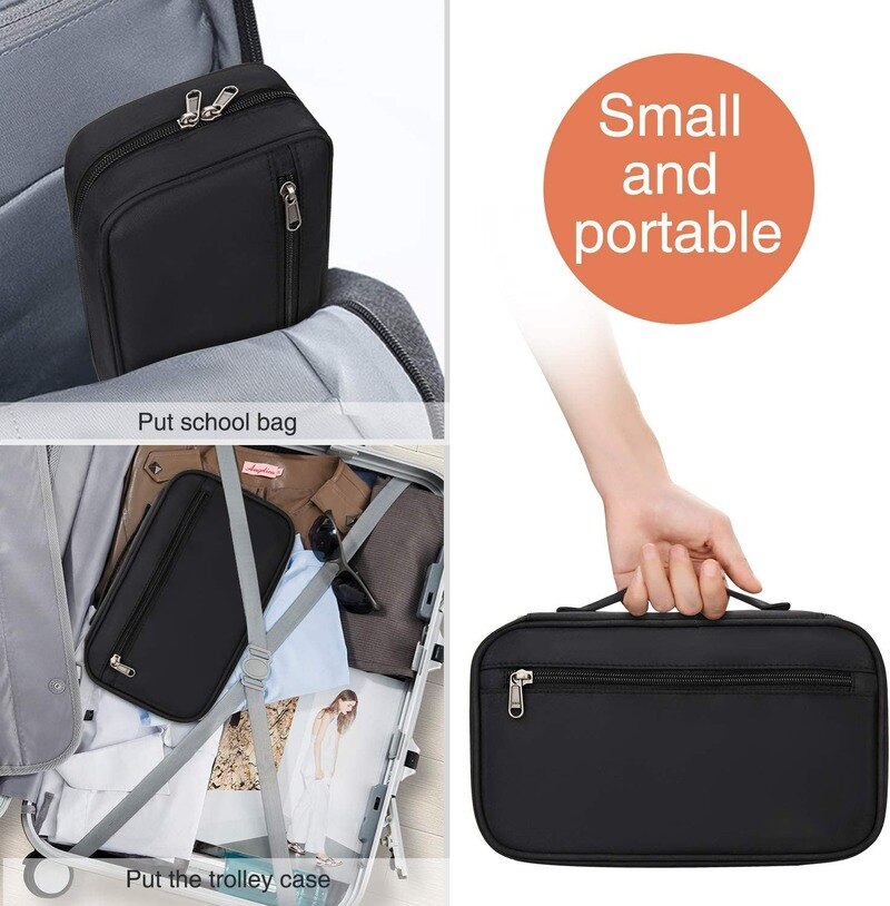 Professional Cosmetic Bag Beauty Case Toiletry Brush Organizer Multi