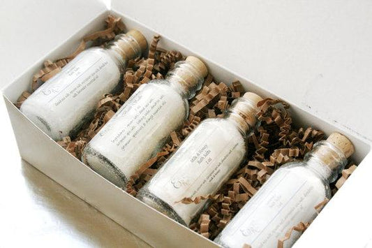 Wellness Geschenkset mit Badezusatz – Natürlich & Entspannend